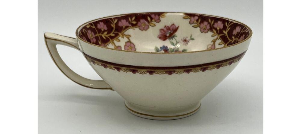 Vtg Myott Staffordshire England Floral Fine China Formal Collectible Tea Cup